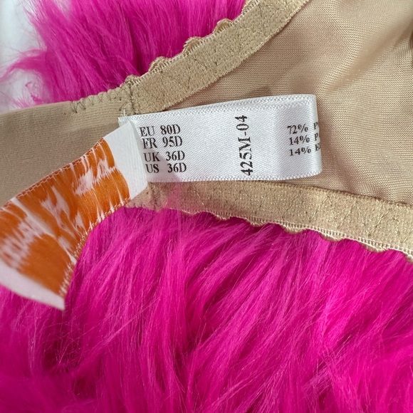 NWT Louisa Bracq ELISE BALCONETTE in Lys Royal SABLE color Sz 36D - Picture 8 of 13